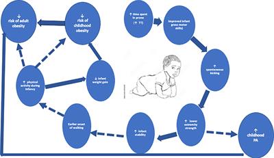 Physical activity in infancy and early childhood: a narrative review of interventions for prevention of obesity and associated health outcomes